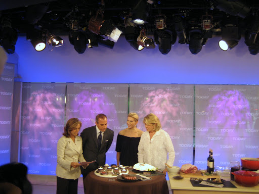 At the beginning of taping, we got a little carried away discussing the various salts and peppers, which, unfortunately, cut our demonstration time short.
