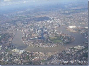 Londres. Foto aérea actual