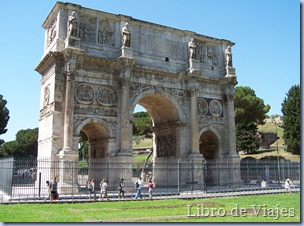 Arco de Tito en Roma