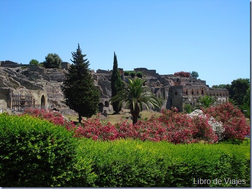 Exterior de Pompeya, casas y villas de lujo de la antigua ciudad