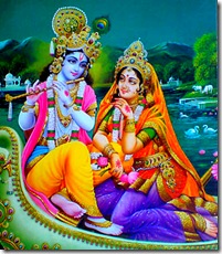 Radha and Krishna, pure love