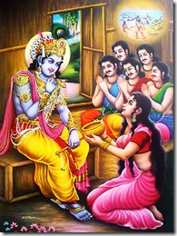 Krishna always protected the Pandavas