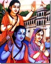 Sita, Rama, and Lakshmana