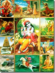 Krishna and His avatars