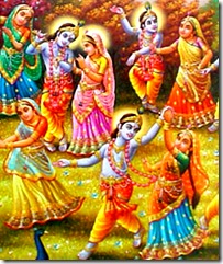 Dancing with Krishna