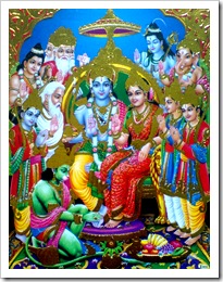 Worshiping Sita and Rama