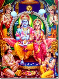 Sita, Rama, and family