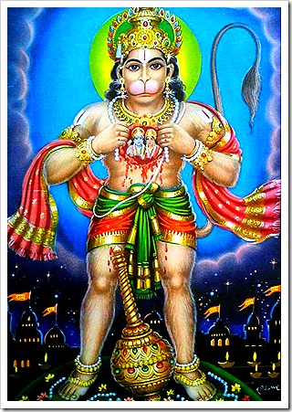 Hanuman - the pure devotee