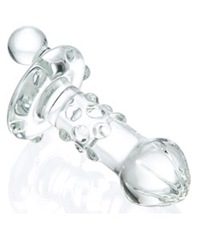 Glass Twister Dildo