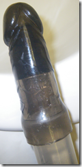 Empty Vibrator Sleeve on Syringe