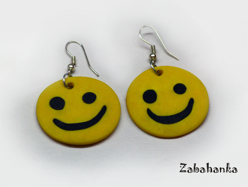 earrings Smile Сережки