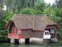 Seems like more of a boat house rather than a house on Lake Lucerne in Switzerland - Thumbnail