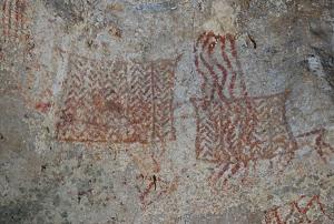 Leang Leang Cave, drawing more than 5000 years