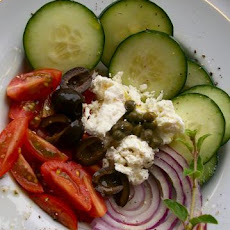 A Simple Greek Salad