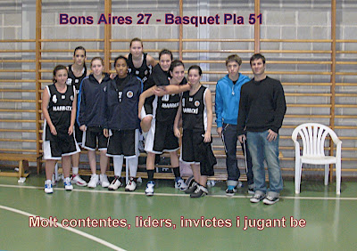 El Cadet Femení primer a la classificació