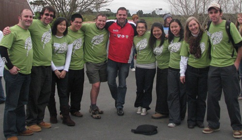 Staff and Ministry Interns 2009 with Nigel Pollock