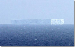 iceberg australia video antartida