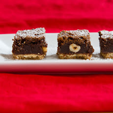Nutella Shortbread Brownies
