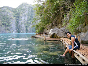 Kayangan Lake Dock at Coron, Palawan