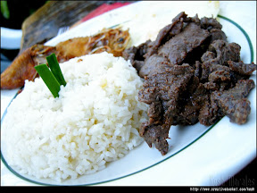 Beef tapa and danguit at Coron, Palawan