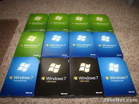 Windows 7 Boxes