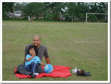 Resting with Papa