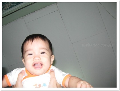 Smiling Liam