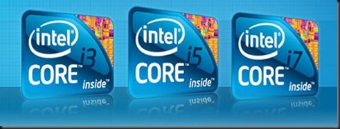Intel Processadores i3 i5 i7