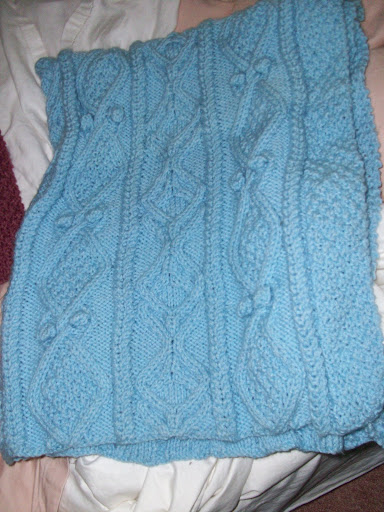 Crochet One-Skein Lap Throw Crochet Pattern Red Heart