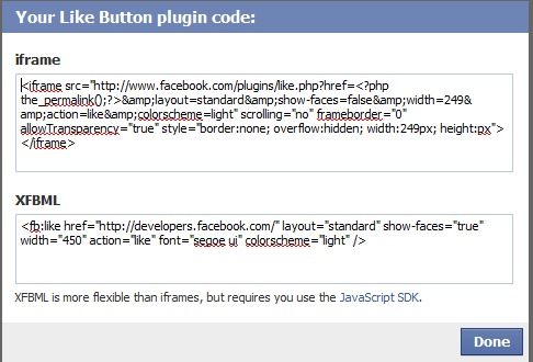 facebook like button for blogger. facebook-like-button. Now embed the code in your Wordpress theme single.php 