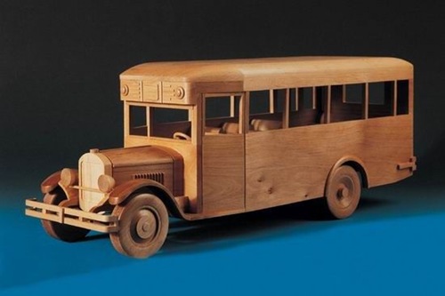 wooden vehicles