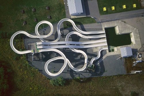 Breathtaking Aerial Photographs By Alex Maclean Seen On coolpicturesgallery.blogspot.com Or www.CoolPictureGallery.com white_waterslide