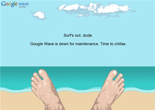 google-wave-down google-wave-down