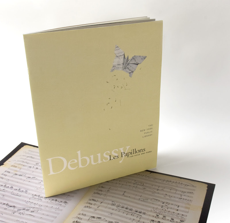 Cover. Debussy. Les papillons
