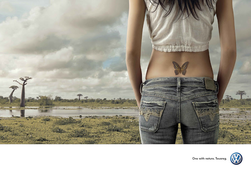 Volkswagen Touareg. Butterfly