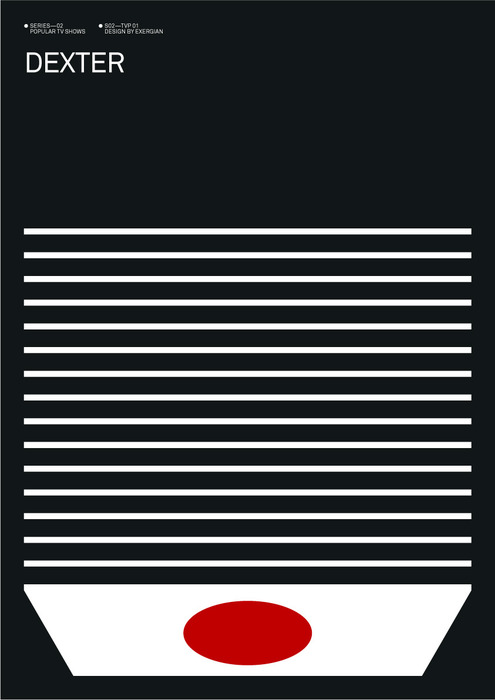 Dexter. Minimalist Poster