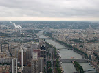 Panoramic view over Paris