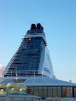 Smokestack of Silja Symphony