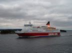 Ferry rendezvous at sea