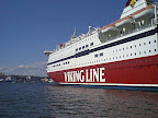 Liner at Helsinki seaport