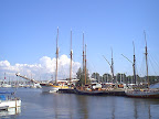 Marina in downtown Helsinki