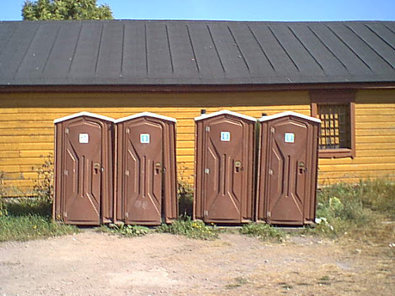 Toilet huts