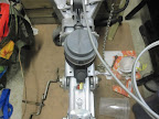I've run new brake lines from front to rear, you can see I still need to finalize the length and flare it.