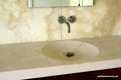 custom milled sink