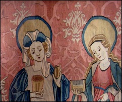 Five Women Saints Detail