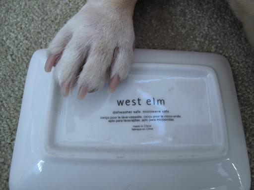 Well, this clever person purchased a plain soap dish from West Elm and proceeded to make this amazing creation.