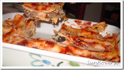 Lasagne ai funghi Lasagne ai funghi