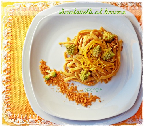 Scialatiell al limone Scialatiell al limone