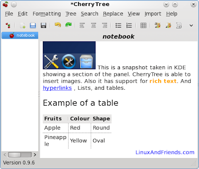 CherryTree Note Taking