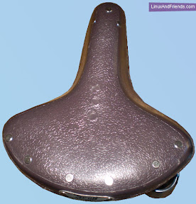 Indian bicycle saddle The top is made of cheap plastic. Good for short distance riding. But will be a problem for long distances.
